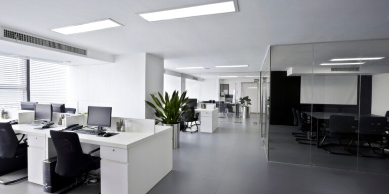 Office Image showing the plumbing and heating sectors we cover